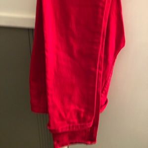 Really cute red jeans